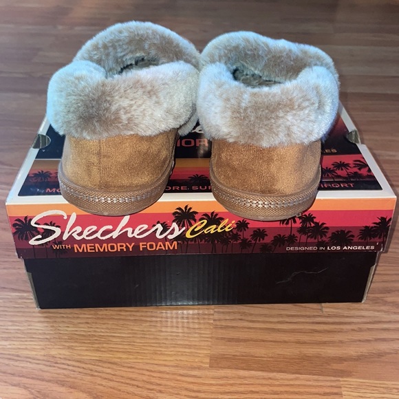 Skechers Cali Brown Suede Memory Foam SIZE 8 - Picture 4 of 7